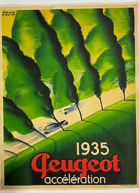 Peugoet Accerlation Paris Poster (1 of 11)