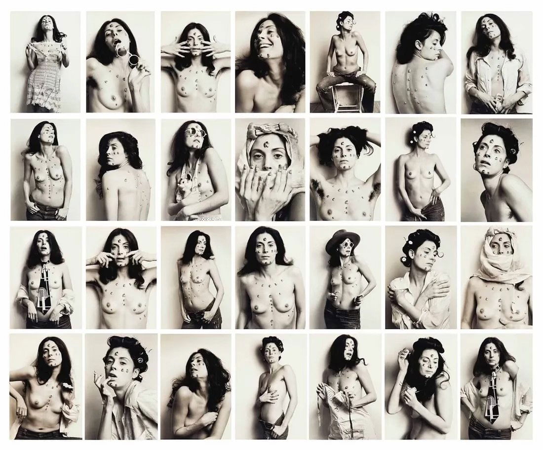 Hannah Wilke (1940-1993) S.O.S. Starification Object Series: Photo Print Measures 38.00 X 46.00 Inches