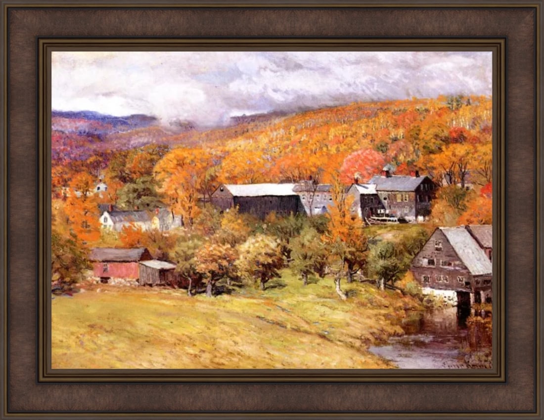 John Joseph Enneking "Untitled" Oil Painting (1 of 5)