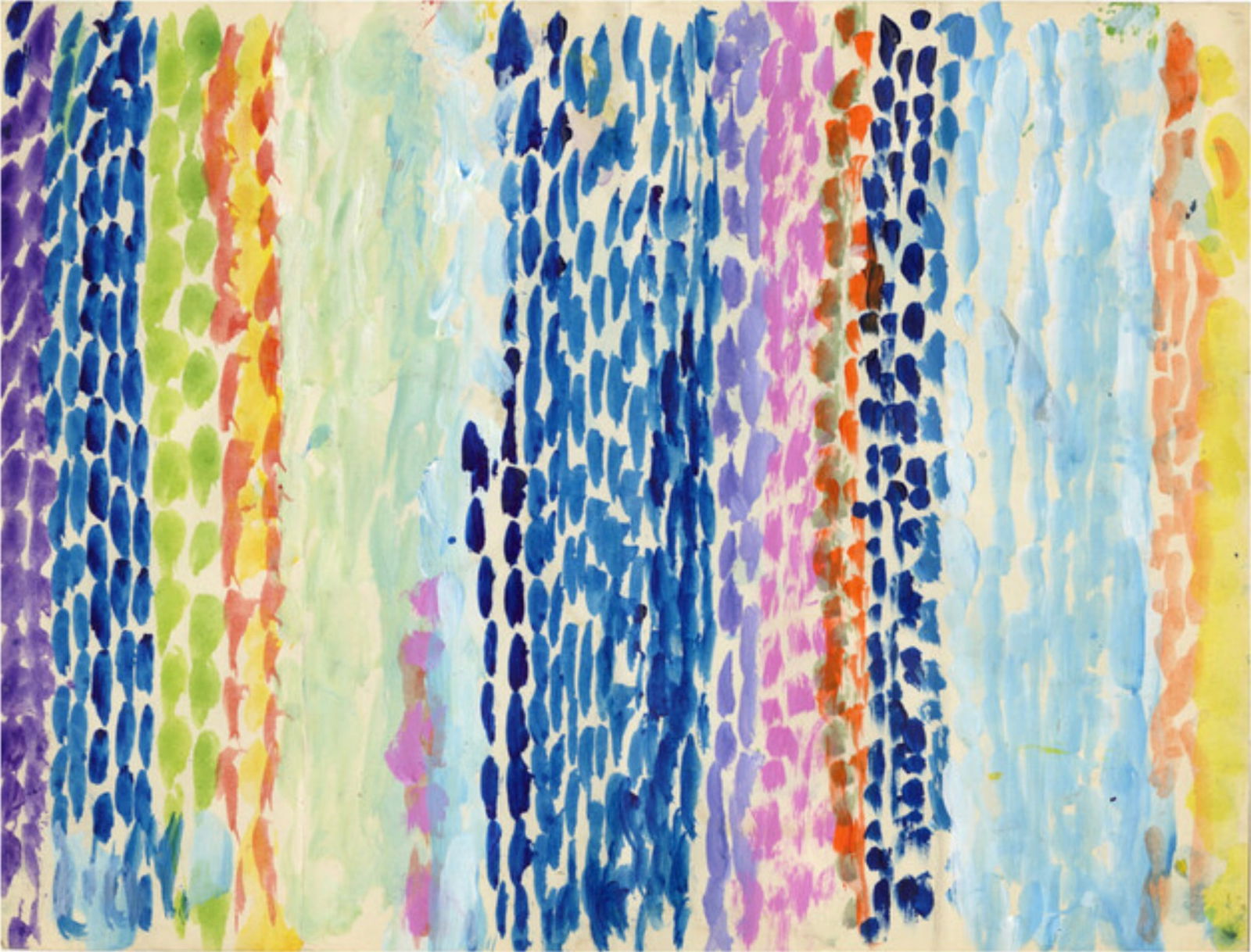 ; The Last Day of Summer #2, Montavailet, France, 1989 Photograph, printed later Measures 18.00 X: Alma Thomas (1891–1978) was an American abstract painter and art educator. She is celebrated for her unique style of abstract art, characterized by vibrant colors, rhythmic patterns, and a focus on