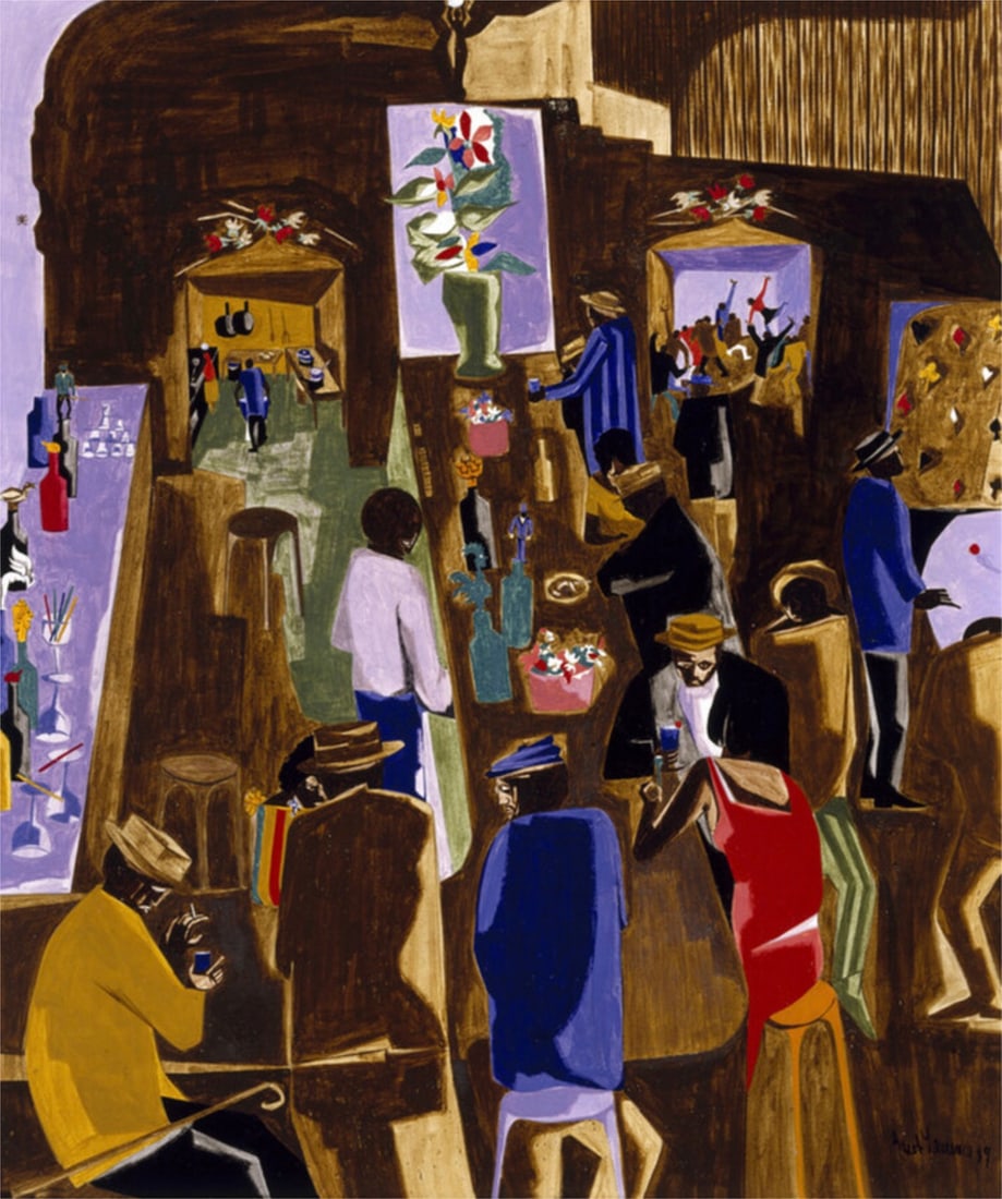 Jacob Lawrence "The Brown Angel, 1959" Offset Lithograph (1 of 5)