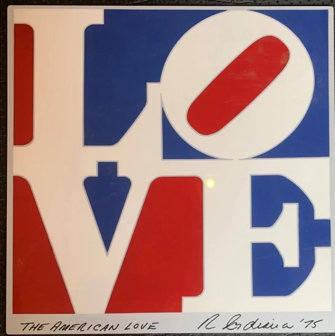After Robert Indiana, The American Love (Aluminum) (1 of 1)