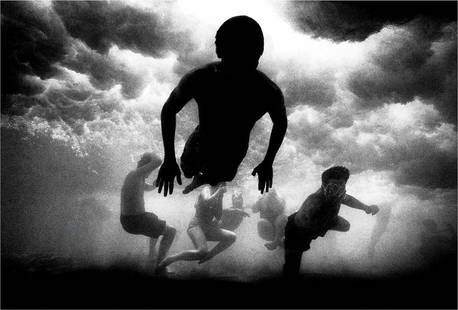 Trent Parke "Bondi Beach, Australia, 2000" Photo Print: Trent Parke is an Australian photographer known for his distinctive and highly expressive documentary and street photography. Born on March 9, 1971, in Newcastle, New South Wales, Parke has received i