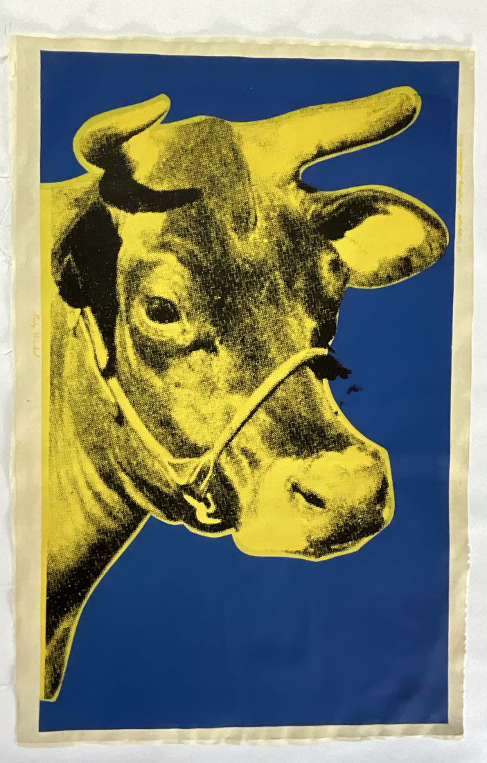 ANDY WARHOL Cow Wallpaper Poster (1 of 5)