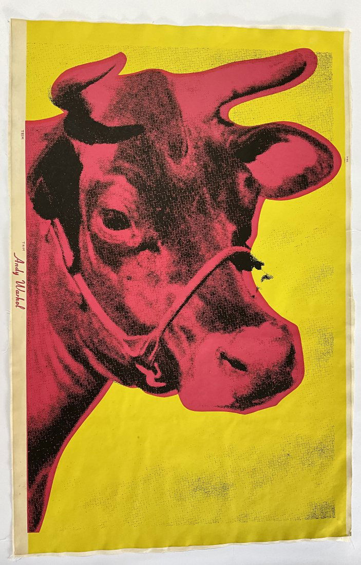 ANDY WARHOL Cow Wallpaper Poster (1 of 8)