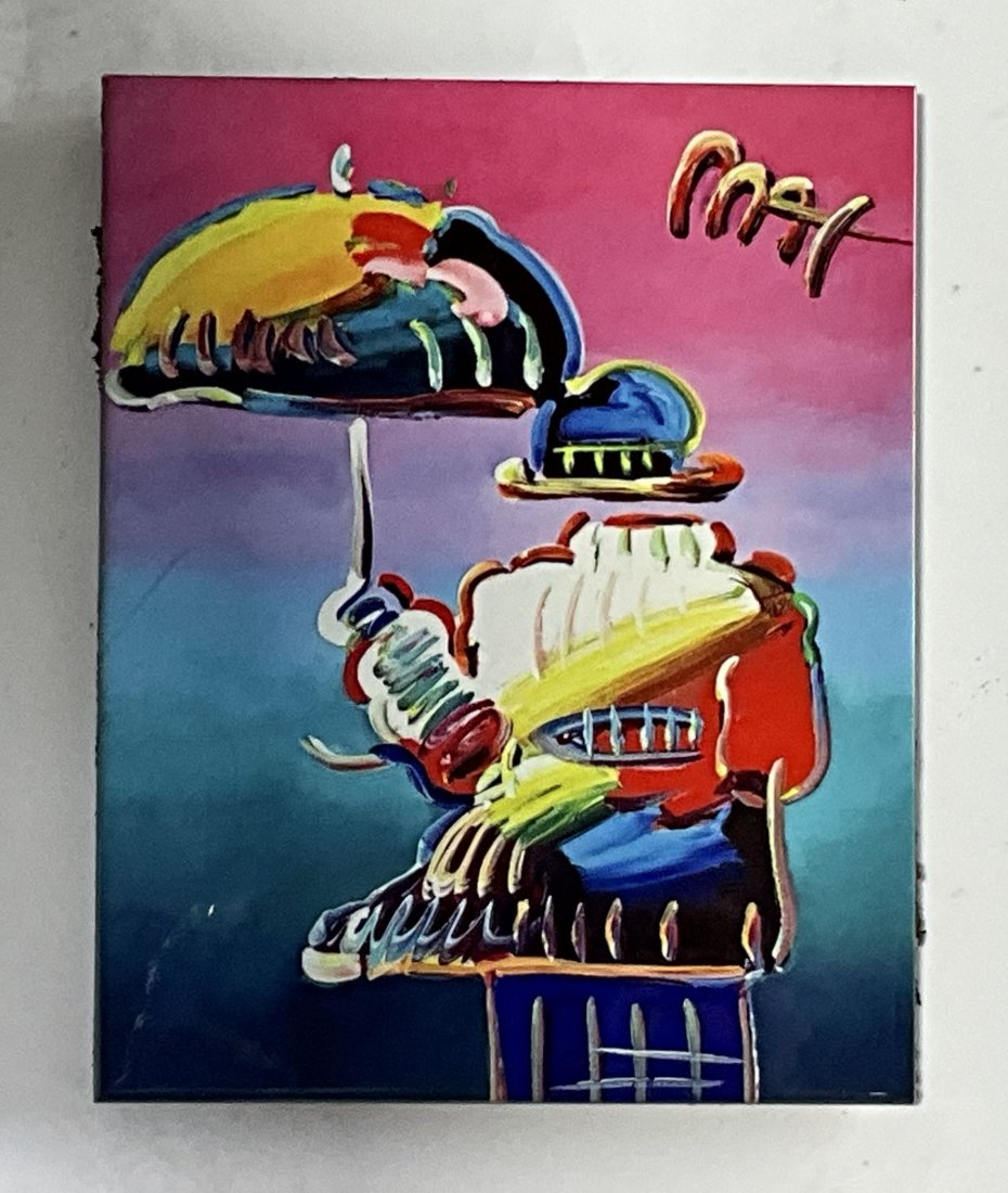 Peter Max Umbrella Man Ceramic Tile (1 of 2)