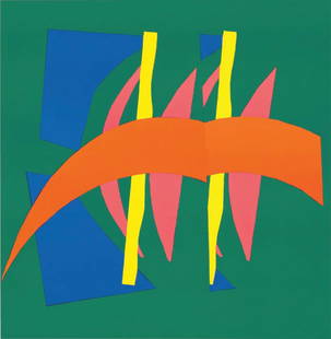 Richard Mortensen Offset Lithograph: Richard Mortensen (1910–1993) was a Danish painter known for his significant contributions to abstract art in the 20th century. He was a key figure in the Danish modernist movement and gained intern