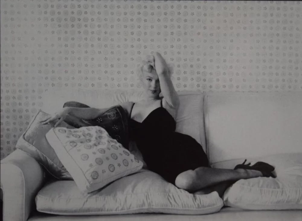 Cecil Beaton - Marilyn Monroe, New York, 1956: CECIL BEATON (1904-1980) Marilyn Monroe, New YorkPrint in black and white5 1/2" x 7 1/2"