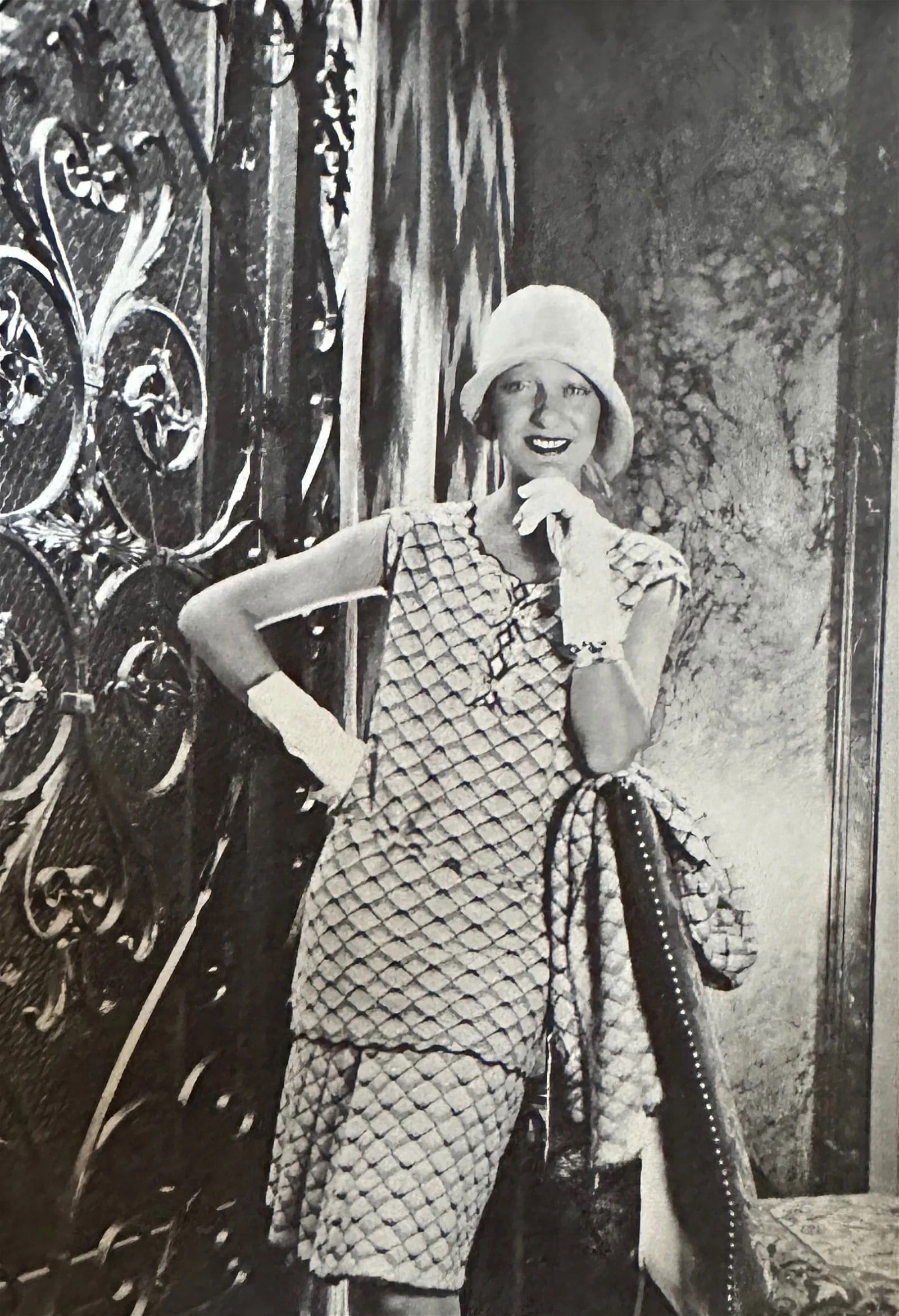 Cecil Beaton "Untitled" Print: Cecil Beaton (1904-1980) was a British photographer, designer, and writer, known for his contributions to the fields of fashion, portraiture, and war photography. He was renowned for his distinctive a