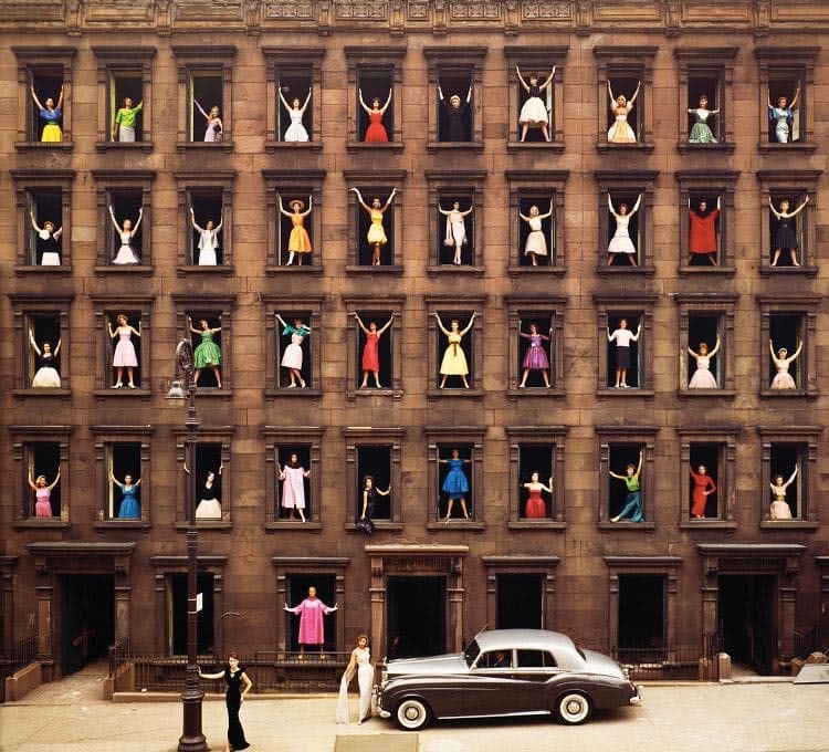 Ormond Gigli "Models in Windows, New York, 1960" Canvas Print (1 of 1)
