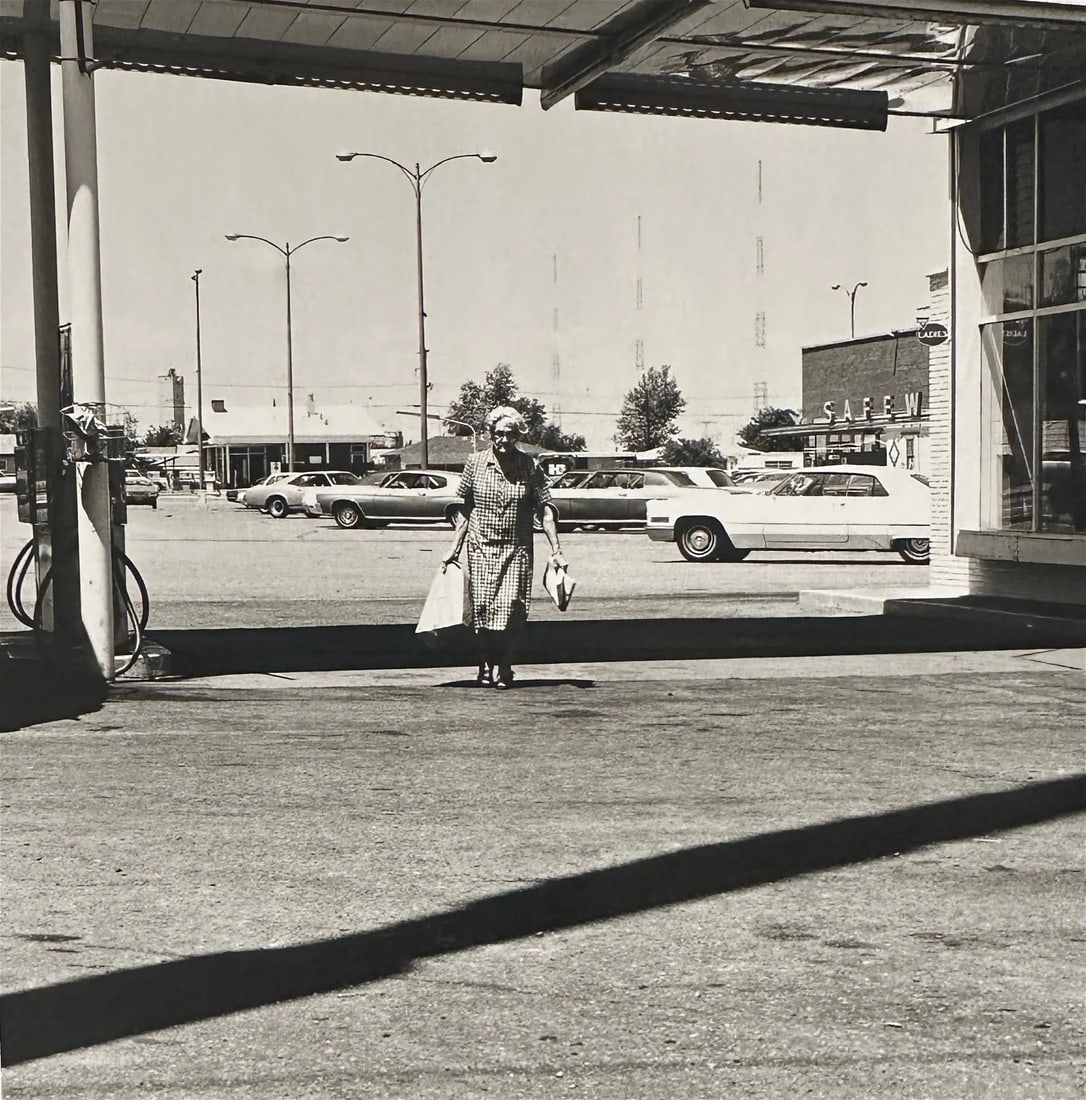 Robert Adams "Untitled" Print.: Robert Adams (1937-1997): Robert Adams was an American photographer who is known for his black-and-white photographs of the American West, particularly the landscapes of Colorado and Oregon. His work
