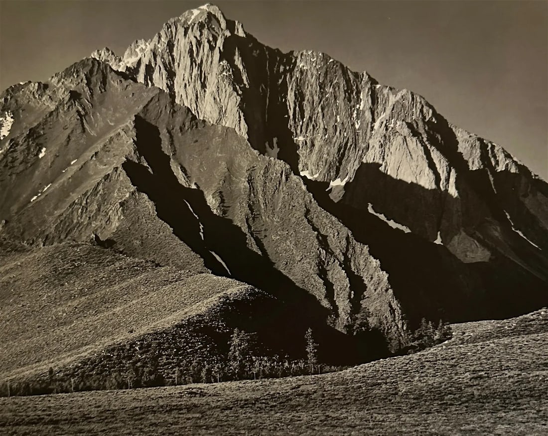 Ansel Adams "Mount Morrison" Print. (1 of 6)