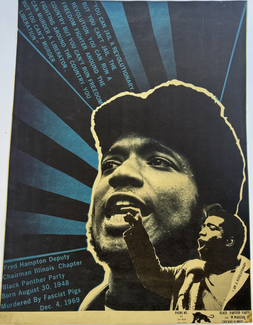 Black Panthers Fred Hampton Deputy  Poster (1 of 5)