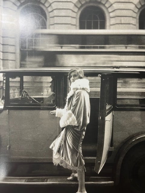 Cecil Beaton "Clothes and the Car - At the Theatre" Print. (1 of 6)