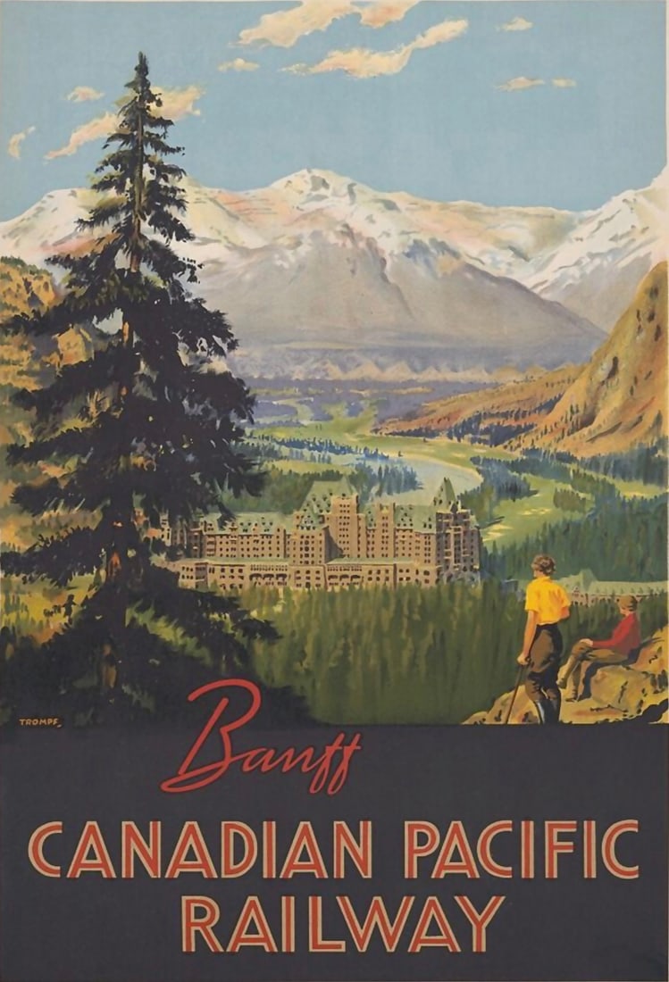 Canadian Pacific Railway Travel Poster (1 of 1)