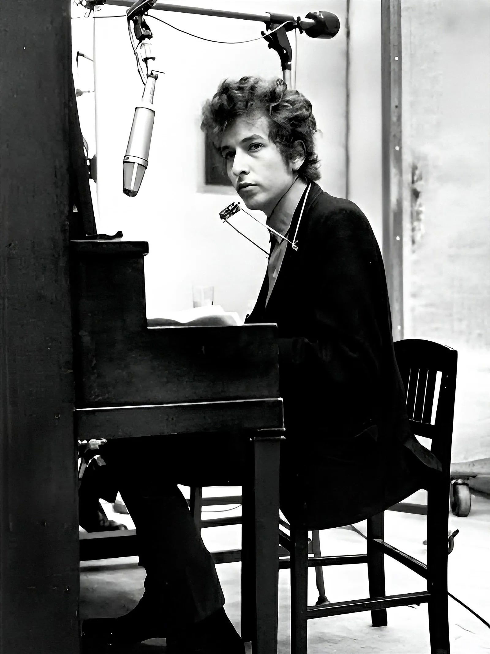 Bob Dylan "Untitled" Print: Bob Dylan is an American singer-songwriter, poet, and artist who has been influential in shaping popular music and culture for more than five decades. Born Robert Allen Zimmerman in 1941, he began his