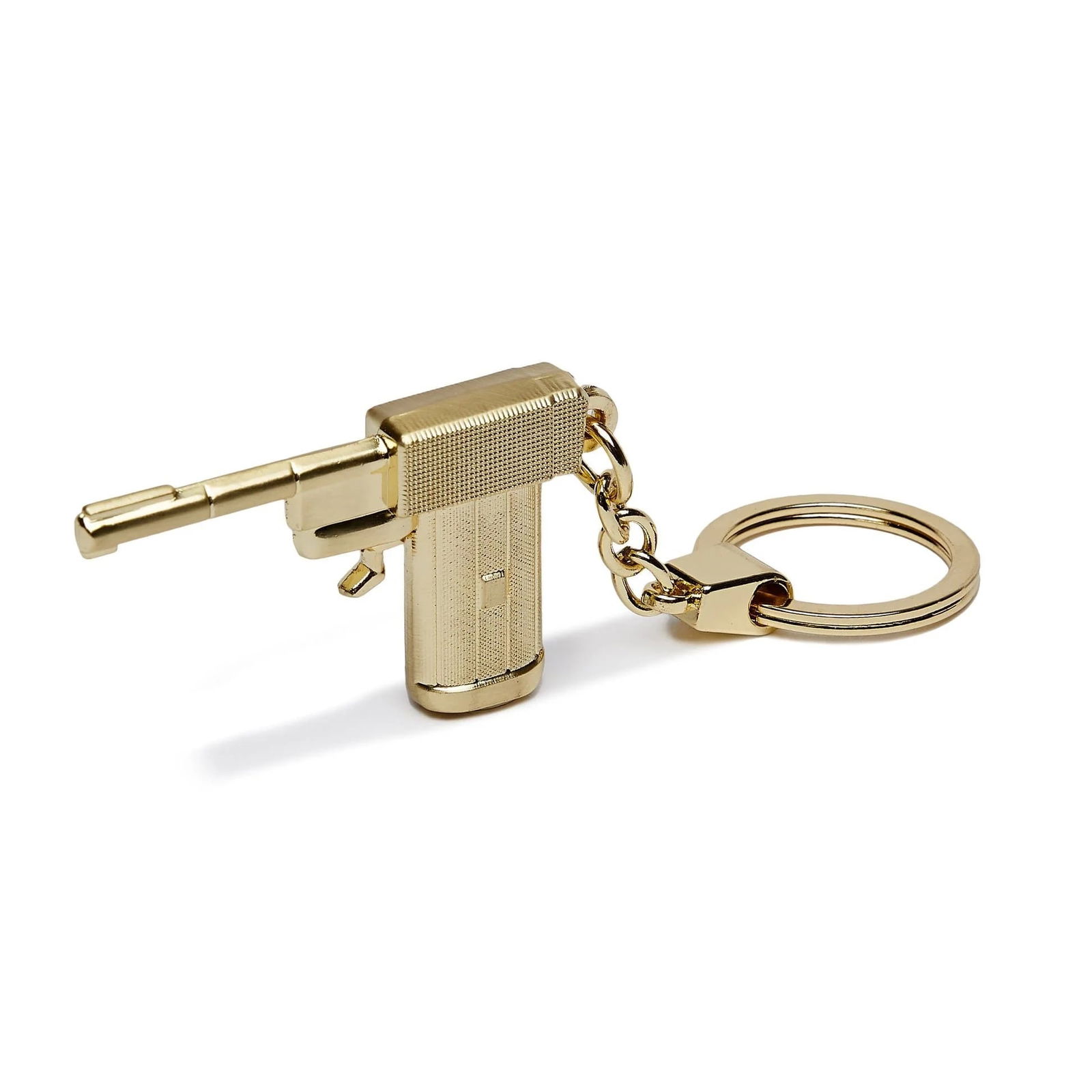James Bond Golden Gun Keychain: James Bond is a fictional British secret service agent and the central character of a series of spy novels and films created by British author Ian Fleming. The character made his debut in the 1953 nov