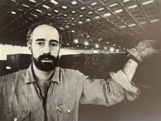 Hans Namuth - "Robert Morris": Hans Namuth (1915–1990)Robert MorrisPrint, 10.25 x 13. Print