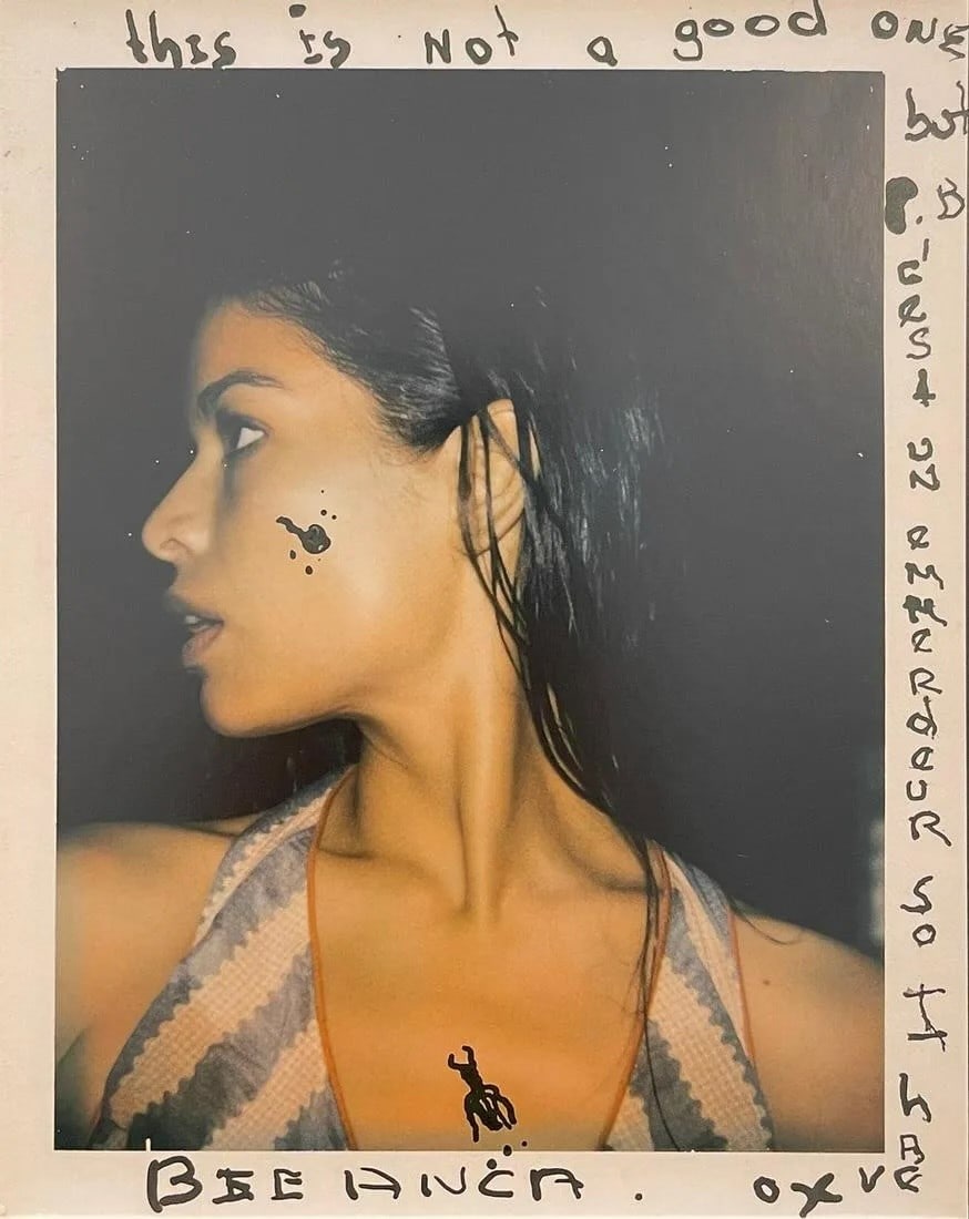 Andy Warhol - Bianca Jagger Polaroid Print (1 of 1)