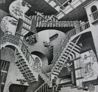 M.C. Escher - Relativity, Offset Lithograph (1 of 1)
