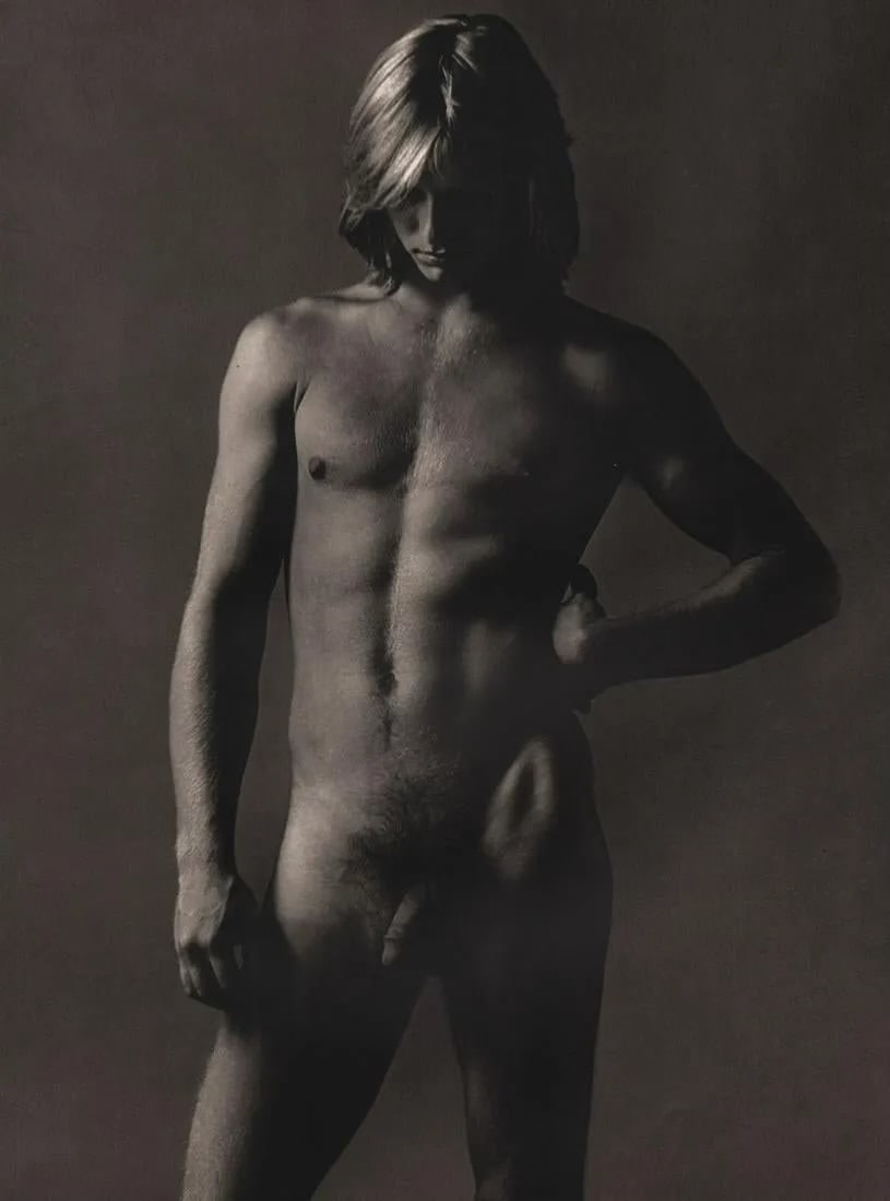 KEN HAAK - Male Nude,1973: Tri-tone Photo-lithographs(Limited edition)Printed in the 1980’sImage size (inches) approx. 13 x 10”