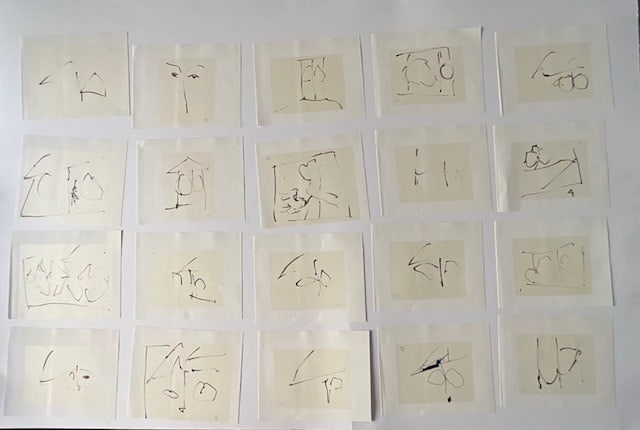 Robert Motherwell lithograph “lot of 20?? 1982 (1 of 9)