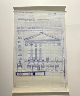 New York Stock Exchange Blueprints (1 of 7)
