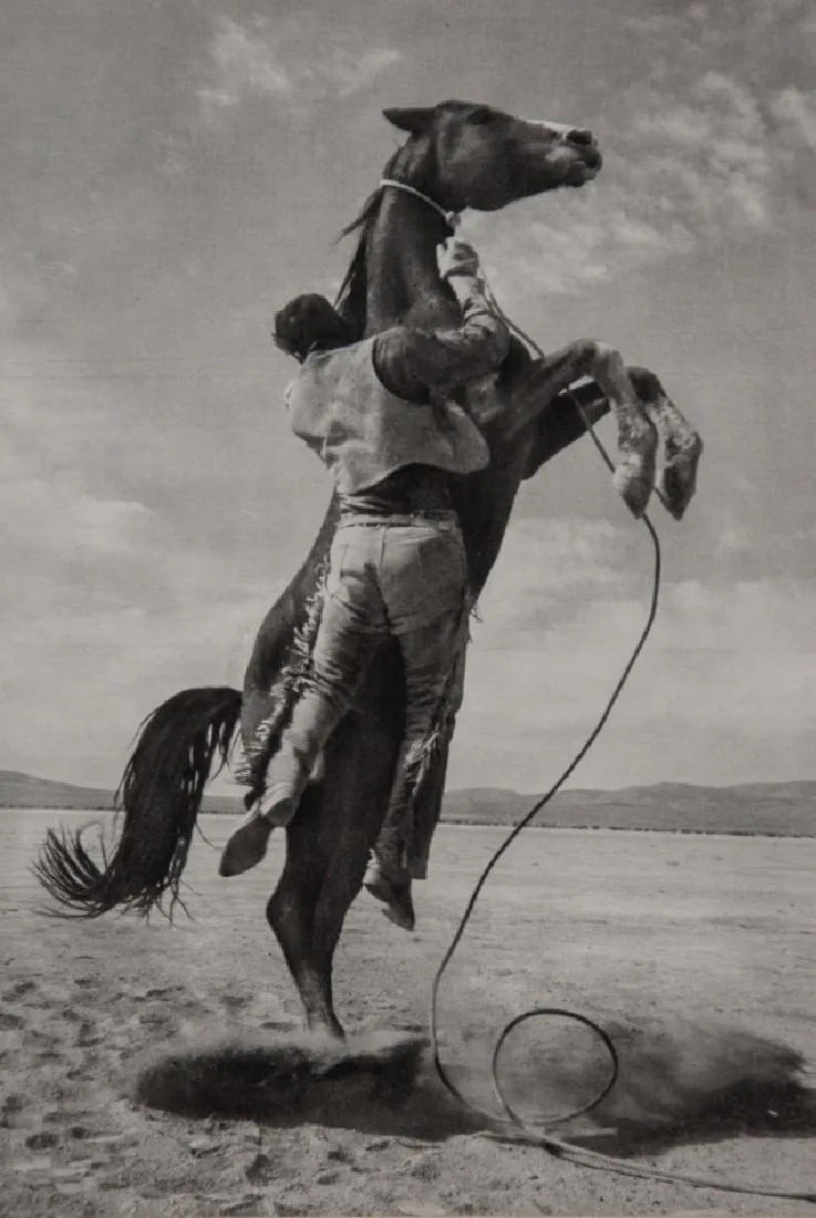 Ernst Haas - Breaking in A Mustang 1960 (1 of 1)
