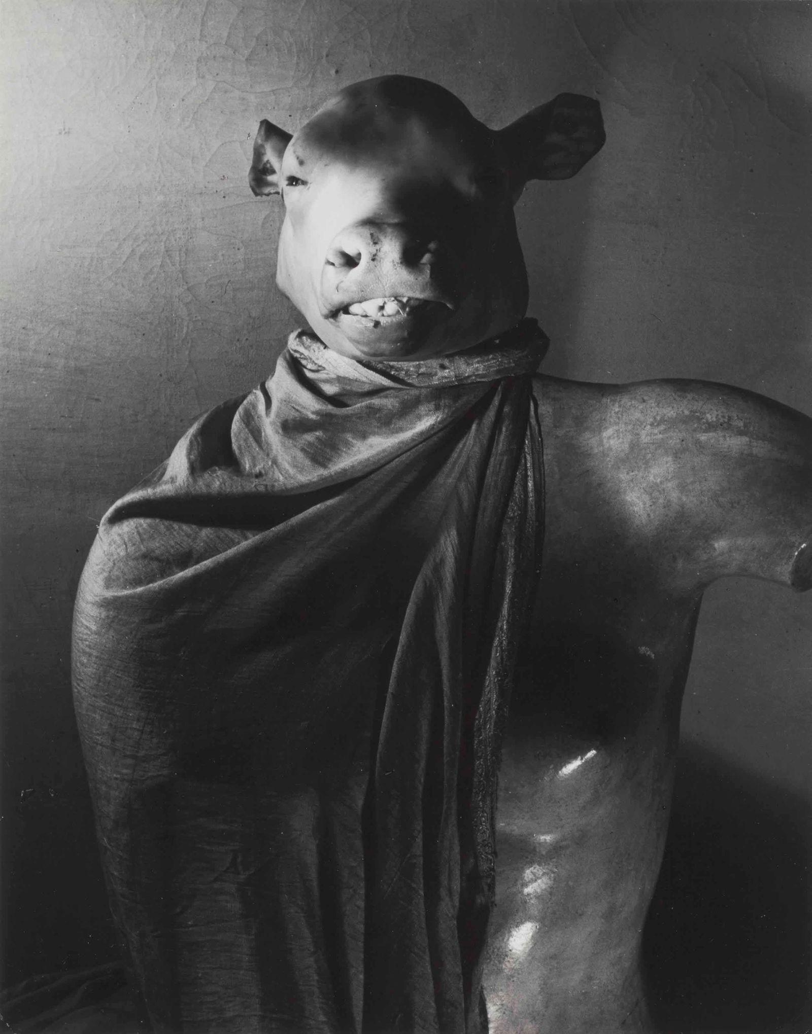 Erwin Blumenfeld "Dictator Paris, 1937" Photoprint: Erwin Blumenfeld - Dictator Paris, 1937Measures: 13 1/4 x 10 3/8 inchesPhotoprint on paper, printed later, mounted