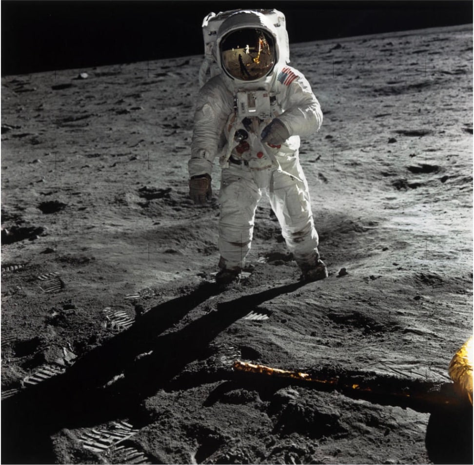 Neil Armstrong, Buzz Aldrin "Walking on the Surface of the Moon, 1969" Print (1 of 5)