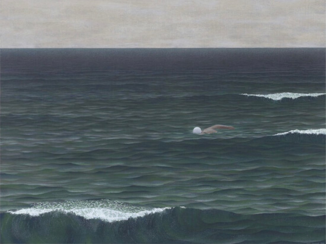 Alex Colville "Swimmer, 1962" Offset Lithograph (1 of 5)