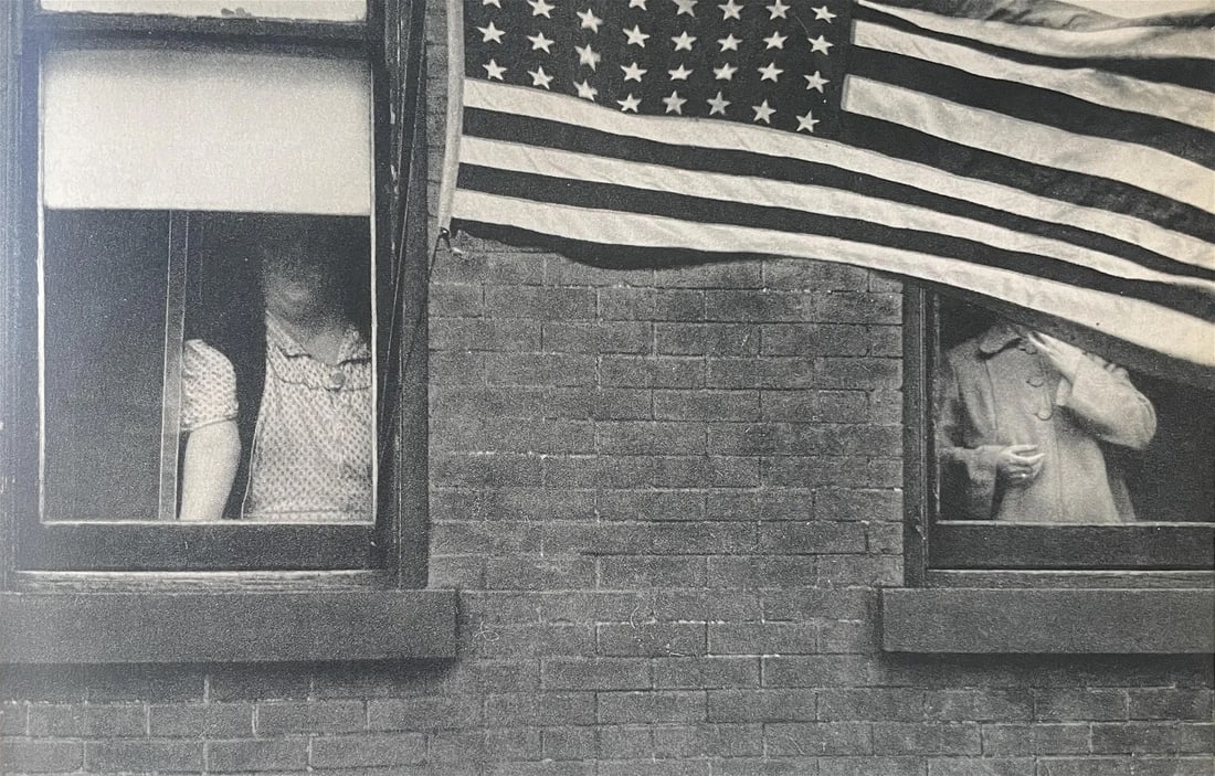 Robert Frank “Parade, Hoboken, New Jersey" Print: Robert Frank, born in Switzerland in 1924, was a seminal figure in 20th-century photography, best known for his influential book "The Americans." Emigrating to the United States in 1947, Frank initial