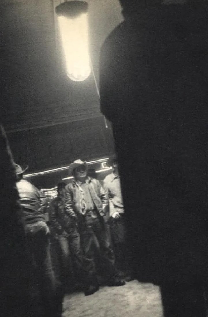 Robert Frank "Bar - Gallup, New Mexico" Print: Measures: 4 1/2 x 6 1/2 inches print and mounted