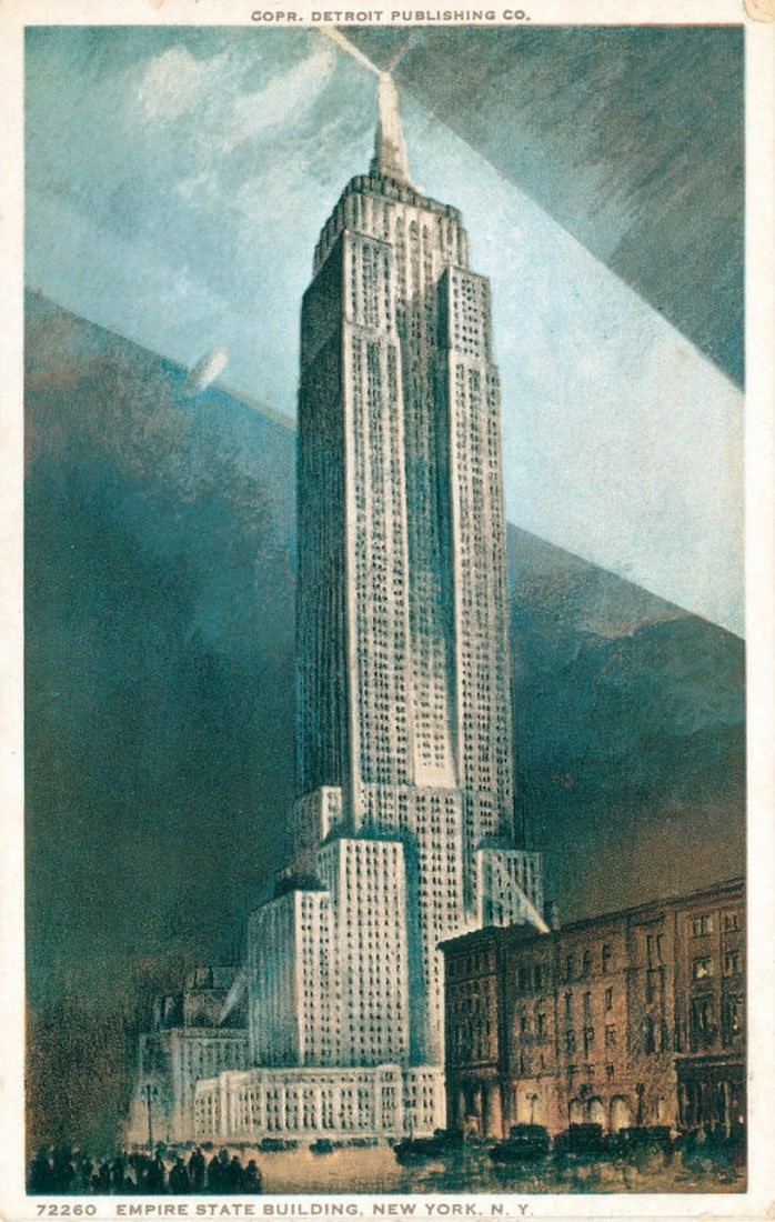 Detroit Publishing Company "Empire State Building, 1931" Print (1 of 5)