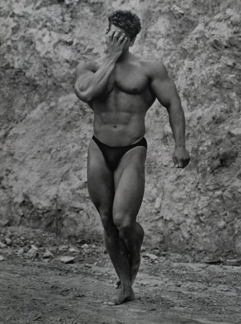 Herb Ritts "Bob Paris, 1984" Photogravure (1 of 1)