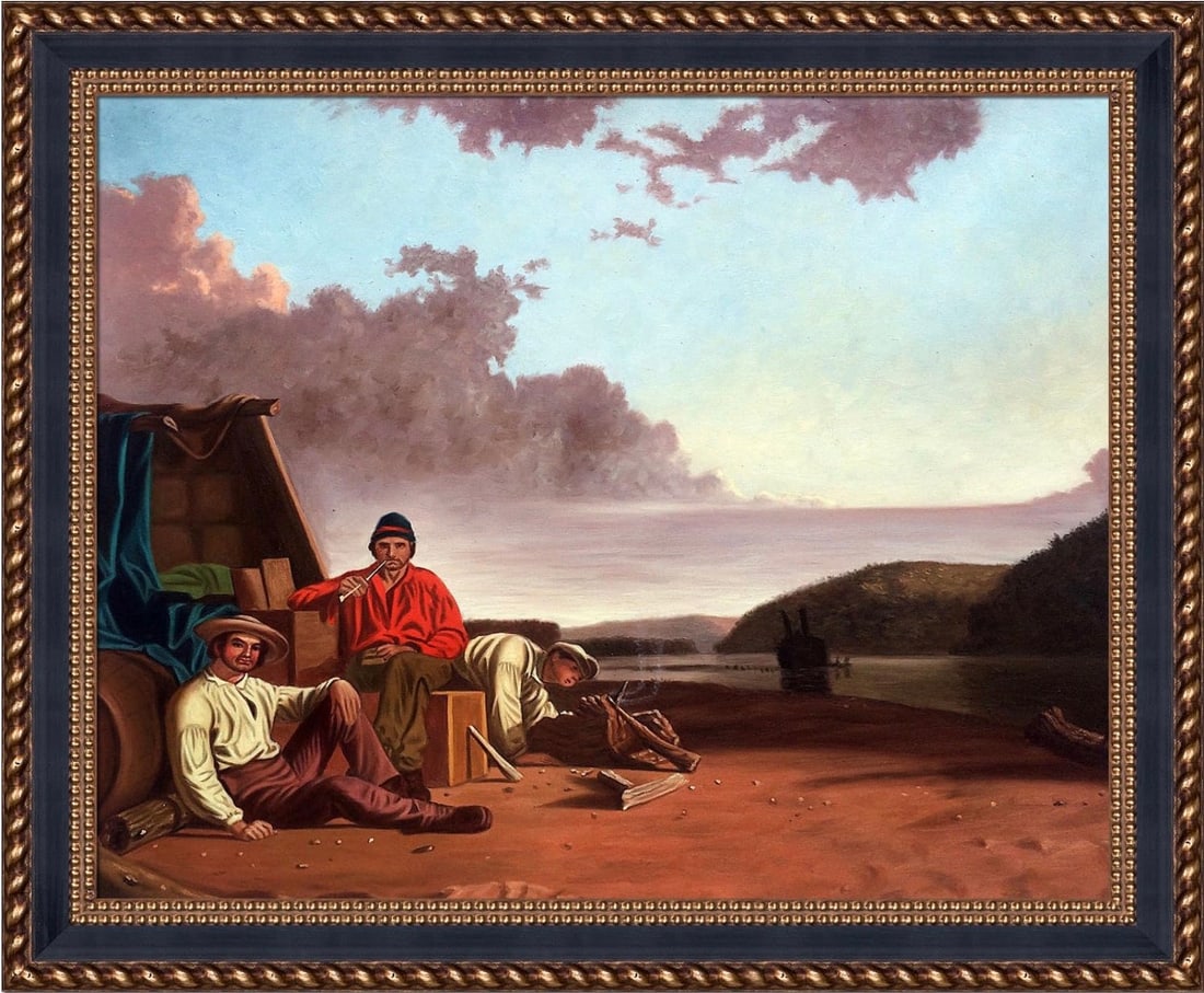 George Caleb Bingham "The Cargo, 1849" Painting, After (1 of 5)