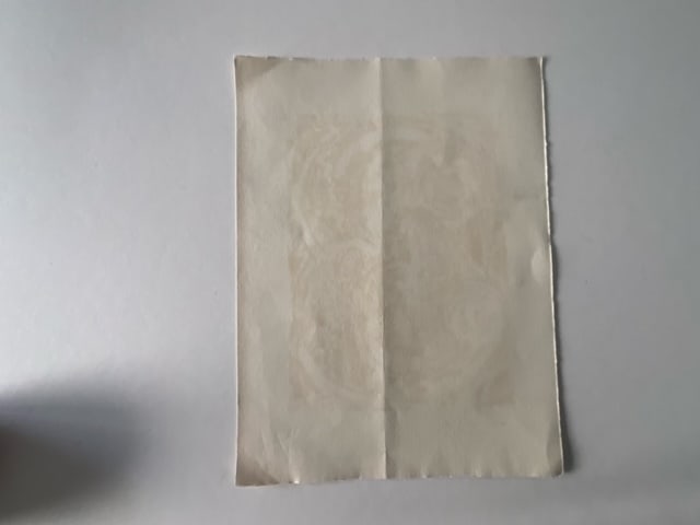 Jasper Johns Number engraving on Wove paper, pencil signed by the artist. (1 of 6)