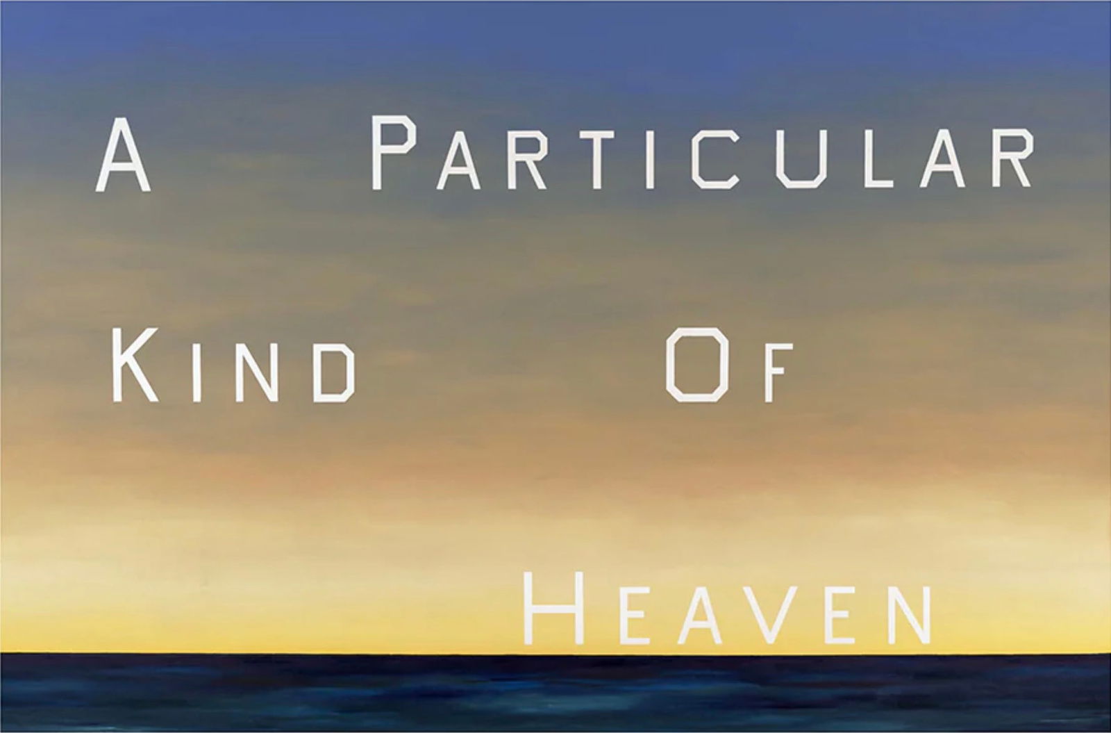 Ed Ruscha "A Particular Kind of Heaven" Offset Lithograph (1 of 5)