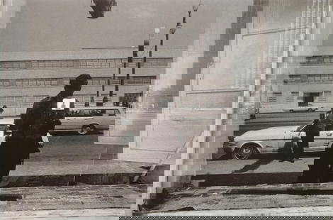 Lee Friedlander "New Orleans, 1968" Print: Measures: 8 x 5 1/4 inches print and mounted