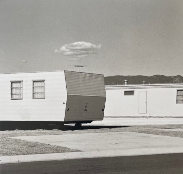 Robert Adams "Colorado Springs" Print.: Robert Adams (1937-1997): Robert Adams was an American photographer who is known for his black-and-white photographs of the American West, particularly the landscapes of Colorado and Oregon. His work