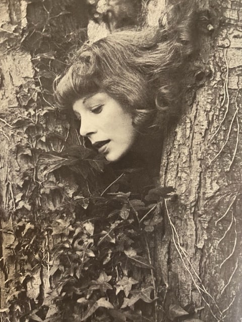 Cecil Beaton "Tily Losch" Print.: Cecil Beaton (1904-1980) was a renowned English photographer, costume designer, and stage and film designer. He is widely recognized for his exceptional talent and contributions in the fields of fashi