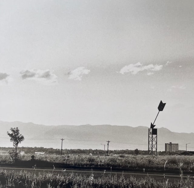 Robert Adams "Abednddammerung" Print.: Robert Adams (1937-1997): Robert Adams was an American photographer who is known for his black-and-white photographs of the American West, particularly the landscapes of Colorado and Oregon. His work