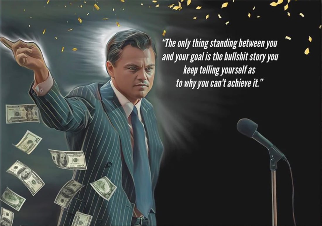 Wolf of Wall Street Canvas Print