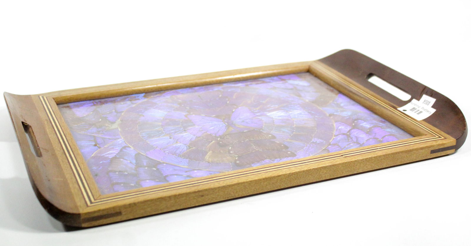 Vintage Blue Morpho Butterfly Serving Tray (1 of 10)