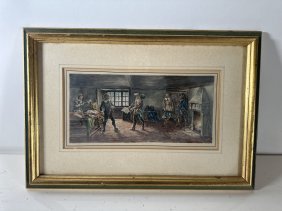 Die Verhaftung Print by William Bopp