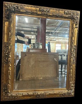 Rococo Style Gold Gilt Mirror