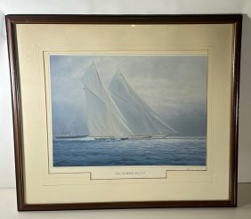 Tim Thompson’s Print America’s Cup Sailboats