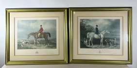 Pair of English Riding Prints