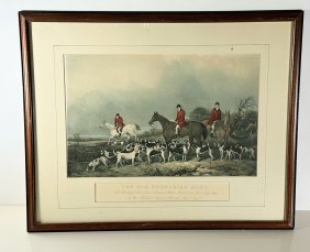 Vintage print The Old Berkshire Hunt