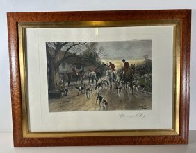 George Wright Print After a Good Day